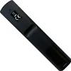 The back of a black TV remote control is shown against a white background. Produktbild-Vorschau