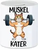Muskelkater Spardose Fitness Gym Bodybuilding Workout Produktbild-Vorschau 1
