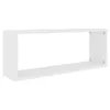 vidaXL Étagères cubes 6 pcs. Blanc 60x15x23 cm Bois Voir les images du produit 5