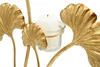 o Ferretti Świecznik Iris 29x12,5x44 cm złoty czarny Podgląd zdjęcia produktu 5