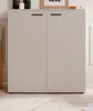 Schuhschrank "Logu" in Samt 100 x 110 cm, aufklappbar für Produktbild-Vorschau 3