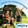 LZQ Gartenliege Klappbar bis 160 kg, Gepolsterter Produktbild-Vorschau 3