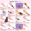 Acryl Nagelset Acryl Pulver Nägel Kit 3 Farben Acryl Nagel Produktbild-Vorschau 2
