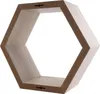 Nástenná polica Hexagon Oak Náhľad obrázku produktu 4