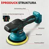 Polerka samochodowa akumulatorowa, 150 mm mimośrodowa Podgląd zdjęcia produktu 3