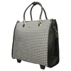 Damen Laptop Aktentrolley Tasche Groß Schwarz-Weiß Bowatex Produktbild-Vorschau 5