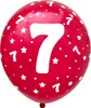 Oblique Unique Luftballon Set Zahl 7 für 7. Geburtstag Produktbild-Vorschau 3