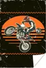 MuchoWow® Poster Vintage - Motor - Muster 40x60 cm - Produktbild-Vorschau 1