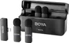 BOYA Mikrofon Bezprzewodowy BY-V4 2.4GHz z 4 nadajnikami i Podgląd zdjęcia produktu 1