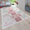Teppich Kinderzimmer Kinderteppich Rutschfest Spielteppich Produktbild-Vorschau 1