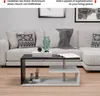MIADOMODO® Stolik kawowy - 90x50 cm, z miejscem do Podgląd zdjęcia produktu 8