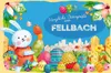 vianmo Holzschild 12x18 cm Ostergrüße FELLBACH Produktbild-Vorschau 1