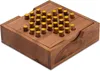 Solitär Gr. L mit gelben Steckern – Solitaire – Denkspiel Produktbild-Vorschau 2