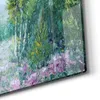 DEQORI Glasbild Echtglas 60x30 cm 'Lebendiger Waldmorgen' Produktbild-Vorschau 5