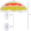 Parasol Outsunny – parasol plażowy, hawajski, imprezowy, Podgląd zdjęcia produktu 3