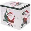Weiße festliche Porzellantasse, Weihnachtsmann auf Skiern Produktbild-Vorschau 6