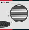 KOTARBAU Kaminrost Ø 33 cm Rundrost Kaminofen Ascherost Produktbild-Vorschau 3