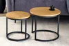 riess-ambiente Runde Beistelltische 2er Set ELEGANCE 45cm Produktbild-Vorschau 5