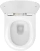 A top-down view of a white toilet with the lid open. Produktbild-Vorschau