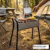Holzkohlegrill Standgrill Höhenverstell 56x25x57 cm Produktbild-Vorschau 6