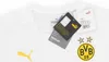 Puma Damen BVB Borussia Dortmund Casuals T-Shirt Weiß Größe Produktbild-Vorschau 5