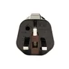 goobay síťový adaptér UK 3-pin pozlacený černý (Bulk) Náhled obrázku produktu 6