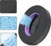 A close-up view of a headphone earpad, with insets showing material textures. Anteprima dell’immagine prodotto