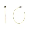 Fossil JF04111710 Damen Creolen Edelstahl Gold weiß Produktbild-Vorschau 5
