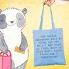 Mr. & Mrs. Panda Jutebeutel Spruch 5. Geburtstag Freude - Produktbild-Vorschau 2