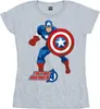 Captain America - "The First Avenger" T-Shirt für Damen Produktbild-Vorschau 1