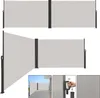 LZQ 160x600cm Výsuvná bočná markíza Polyesterová markíza Náhľad obrázku produktu 1