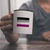 Asexual Flagge Gleichberechtigung Kaffeebecher Schwarz Produktbild-Vorschau 6