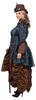 Steampunk Kleid Copper Blue - Fasching Kostüm Karneval Produktbild-Vorschau 5