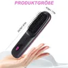 Haarglättbürste Stylingbürste für kurze Haare kabellos Produktbild-Vorschau 8