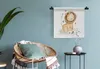 MuchoWow® Wandteppich Wandbehang Löwe - Krone - Sterne Produktbild-Vorschau 4