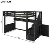 Hoogslaper 90x200 cm met opbergruimte in de trap, 4 Productafbeelding-voorbeeld 6