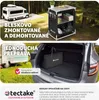 Kempingová kuchyňa Premium s 2 priehradkami skladacia 76 x Náhľad obrázku produktu 8