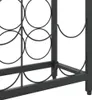 vidaXL Weinregal für 45 Flaschen Schwarz 54x18x100 cm Produktbild-Vorschau 6