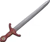 Ritter Schwert 50 cm lang in Metall-Optik aus Schaumstoff für Kinder Rollenspiel Kostüm-Zubehör Fasching Karneval Mottoparty Kinderfasching Kindergeburtstag Produktbild-Vorschau