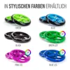 Apollo 200 mm City Scooter Wheel Set - Green Core Produktbild-Vorschau 6
