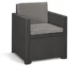 Allibert Loungeset Victoria Monaco mit Tisch anthrazit - Produktbild-Vorschau 9
