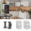 Küchenunterschrank Vicco R-Line Weiß Landhaus 40 cm mit Produktbild-Vorschau 3