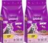 WHISKAS® Beutel Trocken Junior mit Huhn 2 x 1,9kg Produktbild-Vorschau 1