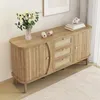 okwish Sideboard in Holzoptik mit Schiebetüren, Produktbild-Vorschau 6