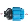 Jason PP-Klemmverbinder mit IG Ø 32 mm x 1/2 Zoll - DVGW Produktbild-Vorschau 9