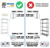 PROREGAL Schraubregal PANDA | HxBxT 180x80x30cm | Fachlast Produktbild-Vorschau 10