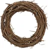Naturkranz Rustikal" aus Rattan, Ø 50 cm, Wandkranz, Produktbild-Vorschau 1