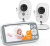 Babyphone mit 3-fachem Zoom, 4-Zoll-Babybildschirm mit 2 Produktbild-Vorschau 1