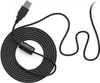 A black USB cable coiled on a white background. Náhled obrázku produktu