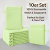 Betz 10 Stück Waschhandschuhe 16x21 cm PALERMO 100% Produktbild-Vorschau 8